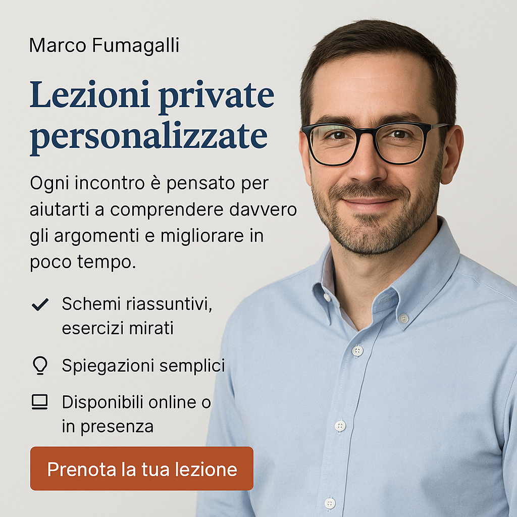 1 Ora di Lezione privata